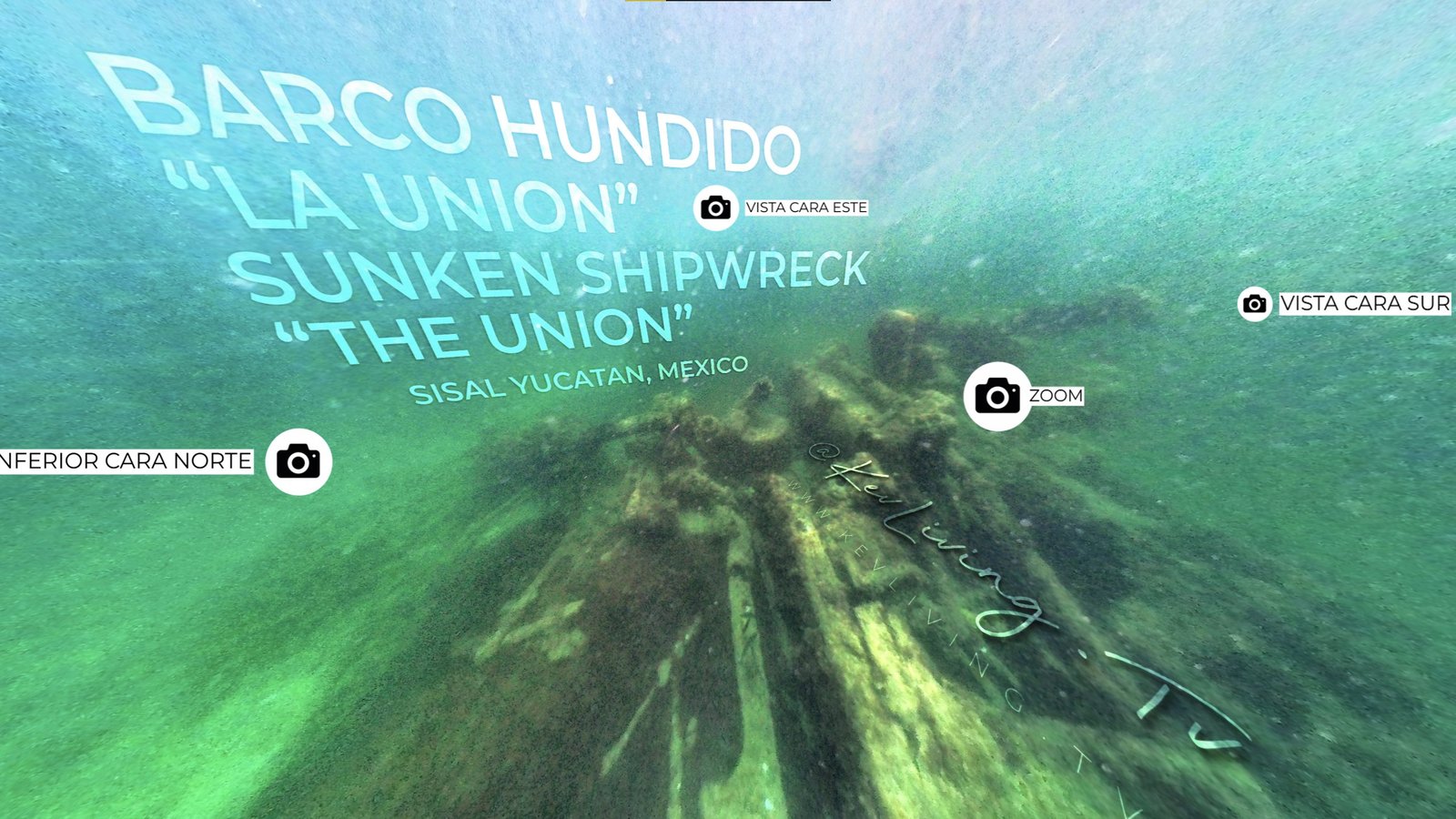 Sunk Ship Sisal | 360° Virtual Tour
